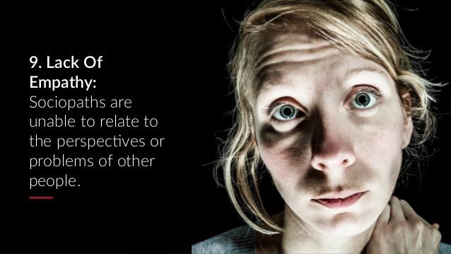 Lack of Empathy